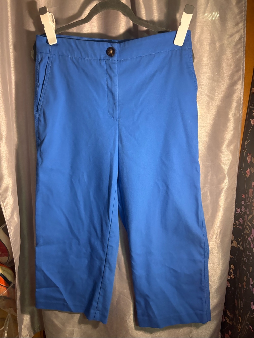 Ann Taylor Bright Blue Capris